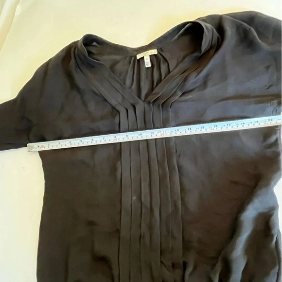 Joie Silk  Black blouse size XS - Picture 7 of 9